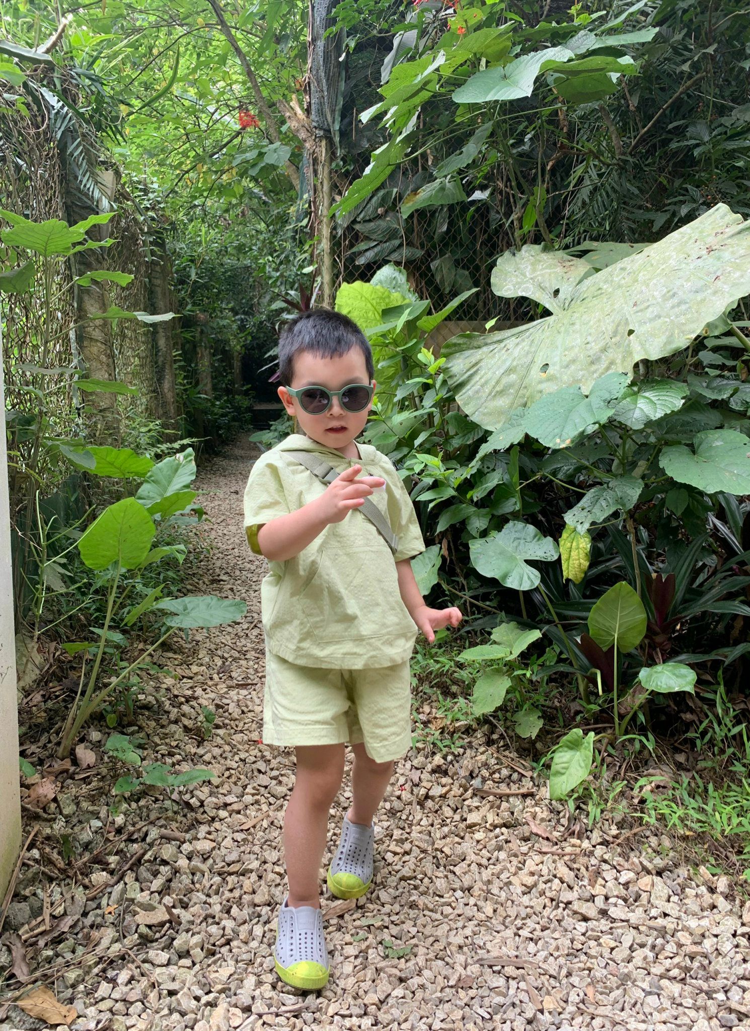  Bộ quần áo bé trai dáng regular vải seersucker 