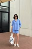  Quần Shorts Linen Nữ 