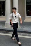  Quần nam vải linen dáng straight 
