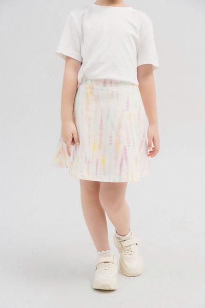  Chân váy bé gái vải da cá 