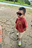  Áo t-shirt bé trai có mũ in CASTUSLAND 