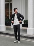  Quần smart nam dáng tapered 
