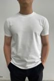  Áo phông Nam vải Cotton Spandex dáng Slim 
