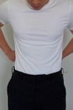  Áo phông Nam vải Cotton Spandex dáng Slim 