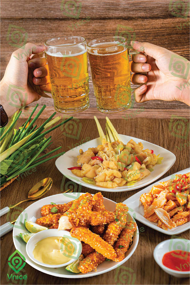 Gà Lắc Trân Châu - Túi 450g/18 cái hoặc 500g/24 cái