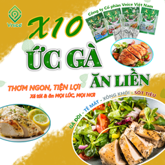 COMBO 10 GÓI ỨC GÀ ĂN LIỀN - Hỗ trợ Voucher FreeShip 10K (Quý khách kéo xuống tùy chọn vị ở dưới hoặc nhắn shop hỗ trợ đổi vị)