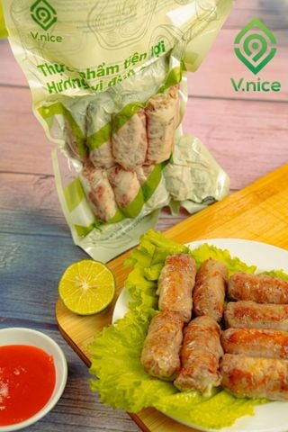Chả Cuốn Mỡ Chài - Túi 300g hoặc Túi 500g