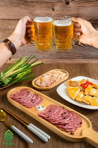 Bắp Trâu Muối Trần Thơm - Túi 300g hoặc Túi 1kg