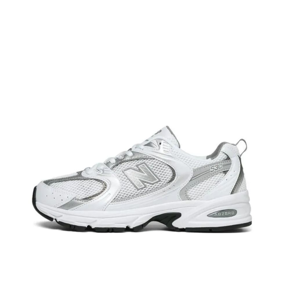 nb 530 white silver