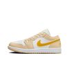  Air Jordan 1 Retro Low Sail Yellow Ochre Women's 