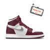  Air Jordan 1 High Bordeaux GS 
