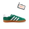  Adidas Originals Gazelle Indoor Collegiate Green Gum 
