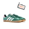  Adidas Originals Gazelle Indoor Collegiate Green Lucid Pink Women's 