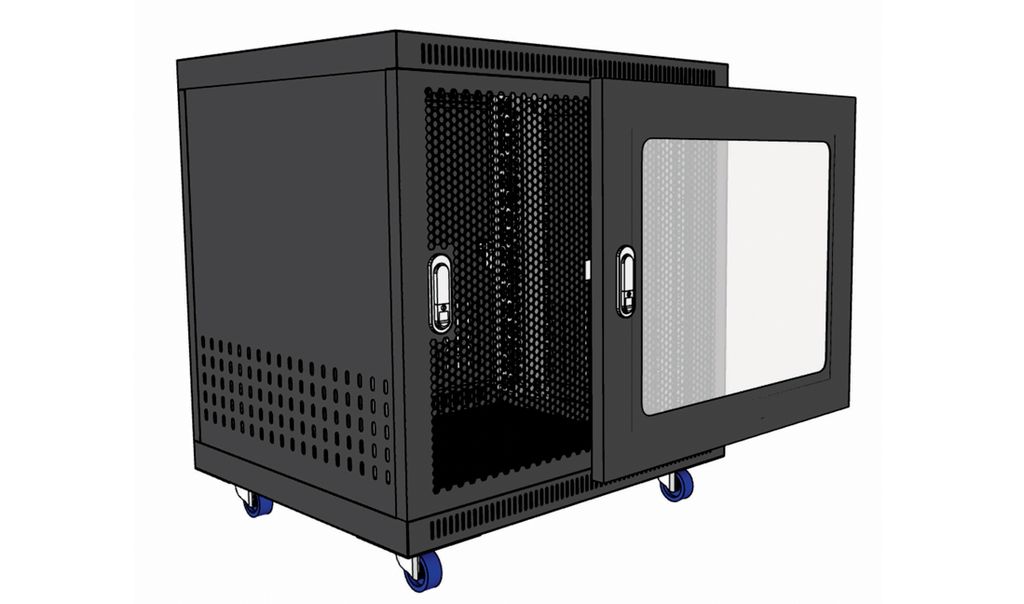 TỦ RACK 10U SÂU 600 – FiberTel