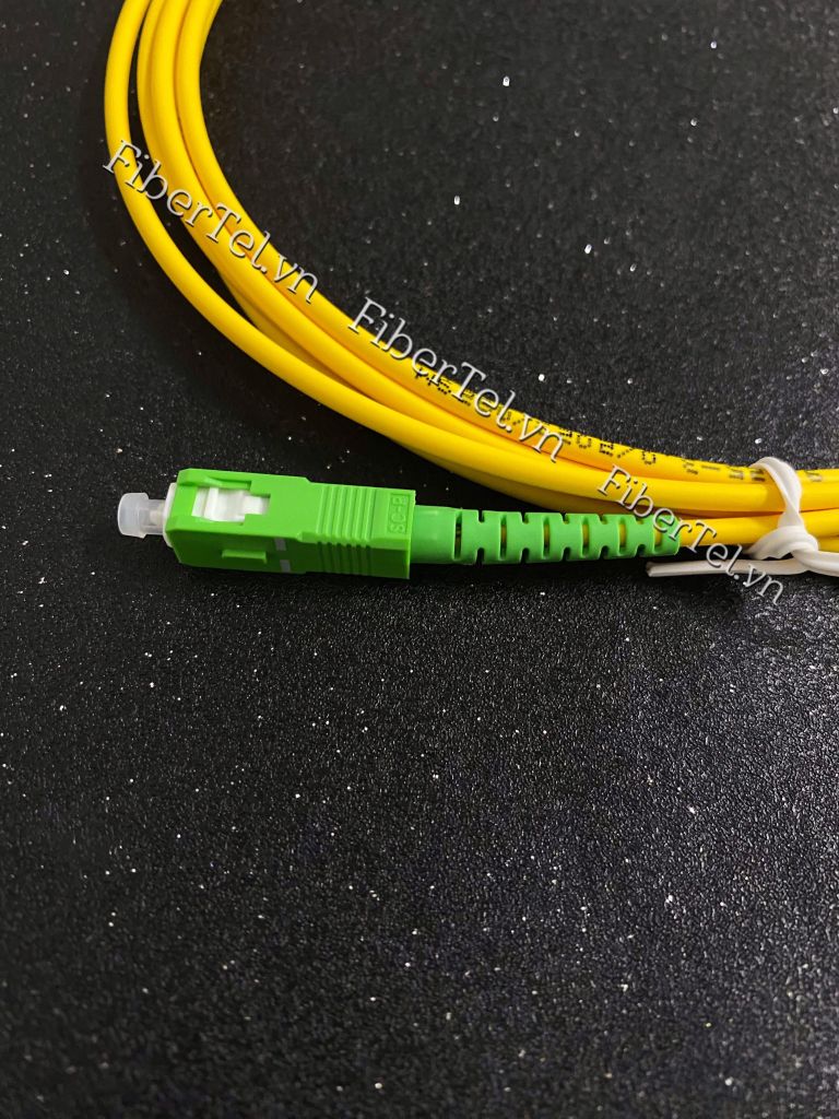 Dây Nhảy Quang SC / APC - SC / APC Single Mode Simplex – FiberTel