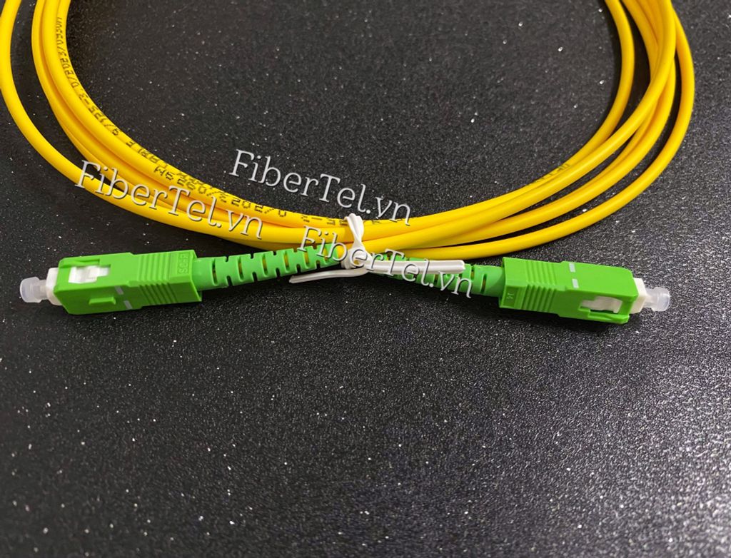Dây Nhảy Quang SC / APC - SC / APC Single Mode Simplex – FiberTel