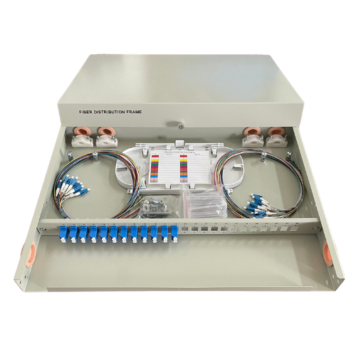 Hộp ODF Sắt 24FO Chuẩn LC / UPC Indoor – FiberTel