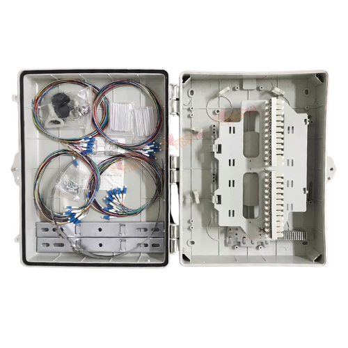 Hộp Phối Quang ODF Nhựa 48FO LC / UPC Outdoor – FiberTel