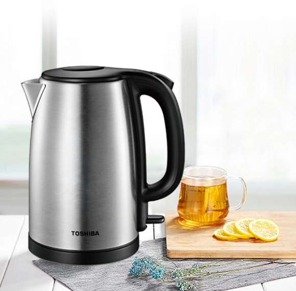 Ấm siêu tốc Inox 1.7 Lít Toshiba KT-17SH2NV