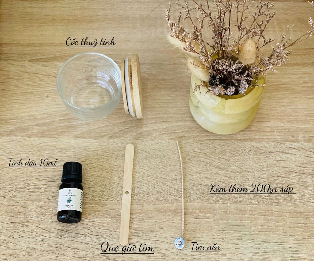  Set nến DIY 