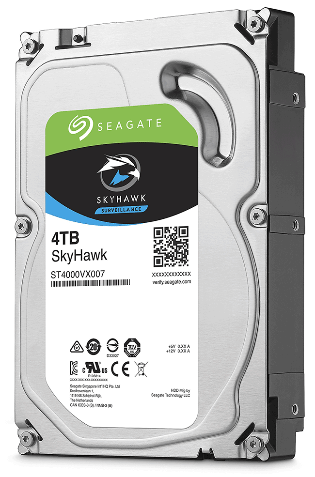  Ổ cứng HDD Seagate Skyhawk 4TB 3.5" SATA 3 - ST4000VX007 