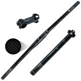  Ghi đông, potang, cọc yên carbon cho xe đạp tay ngang Magicbros 
