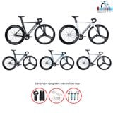  Xe đạp Fixed Magicbros CX8 plus nhôm 3 đao trước 2024 