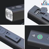  Đèn trước gắn ghi đông xe đạp Magicbros P12 2 pha 