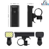  Đèn trước gắn ghi đông xe đạp Magicbros KX12 siêu sáng 12 pha 