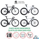  Xe đạp Fixed Gear Magicbros CX8 plus bánh trước 4cm 