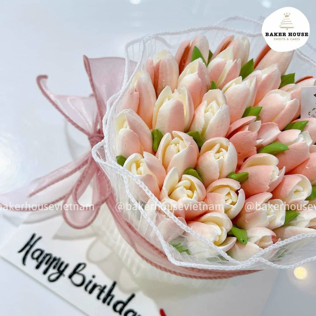 Bánh kem hoa Tulip – BAKERHOUSE Bánh Kem Hoa Tulip – Bakerhouse
