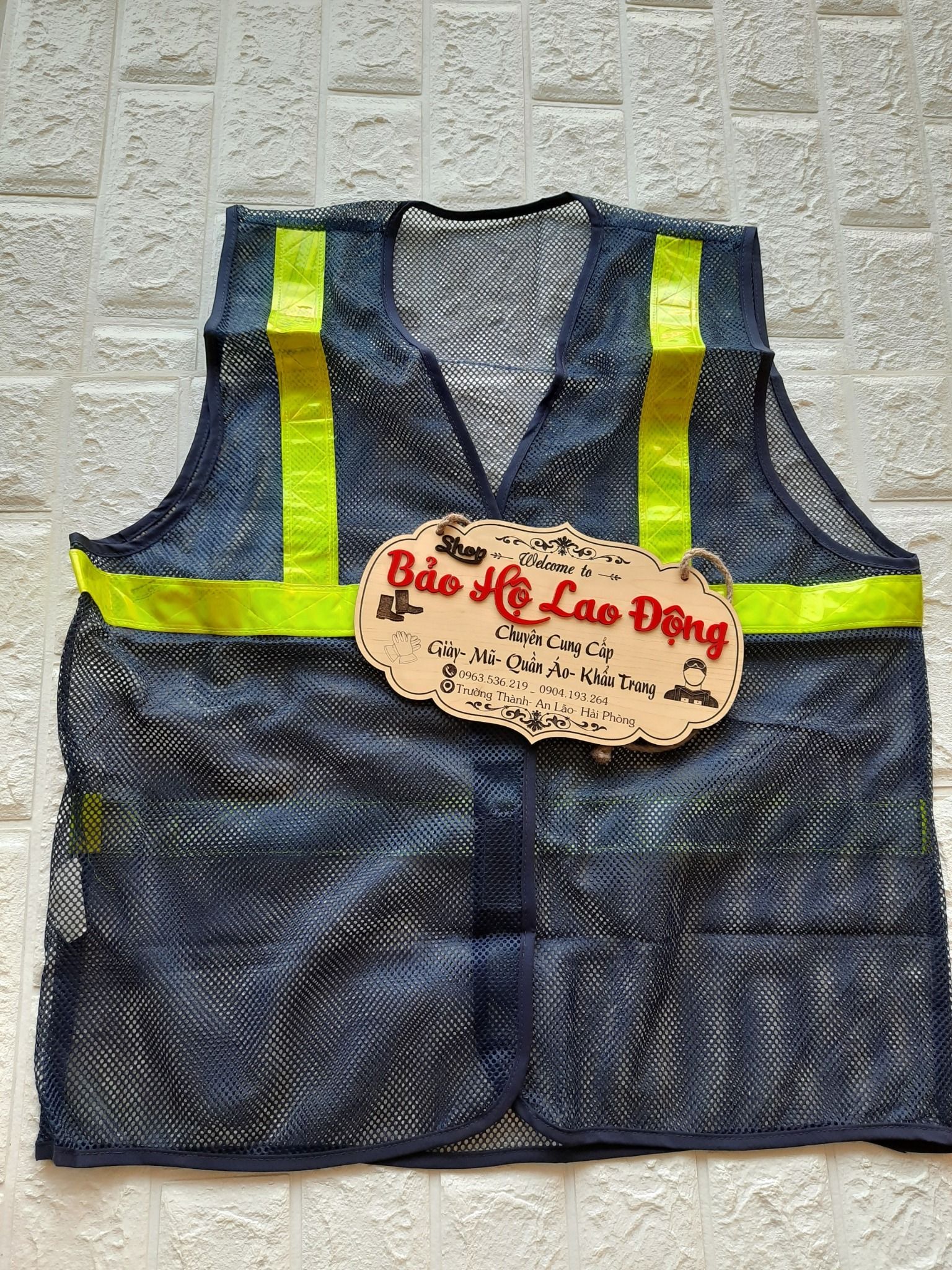 Áo Gile Lưới Phản Quang Nhiều Màu Cực Rẻ