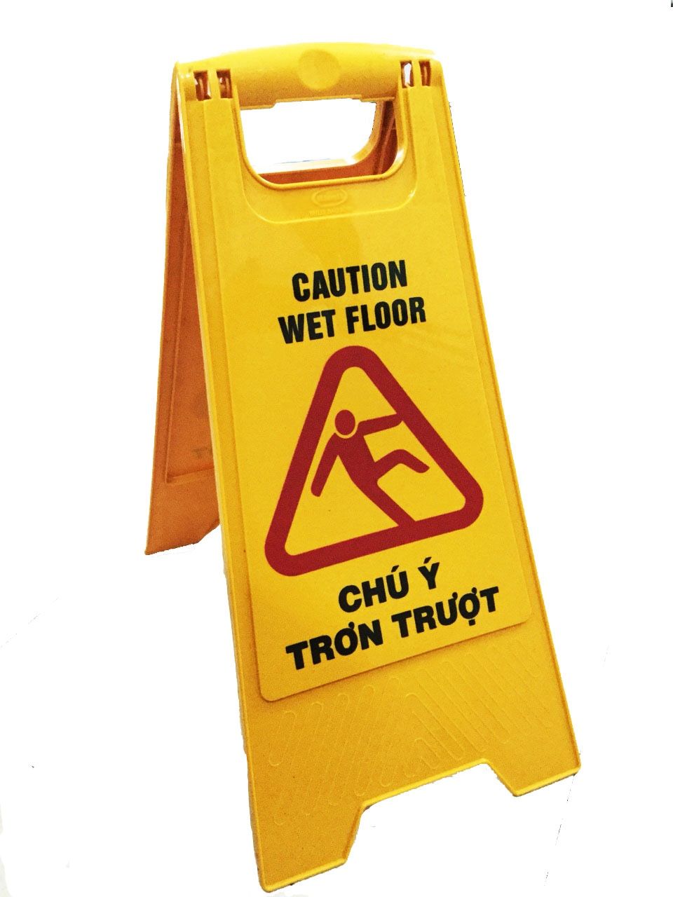Biển Cảnh Báo Chống Trơn Trượt – Giải Pháp An Toàn Cho Mọi Không Gian
