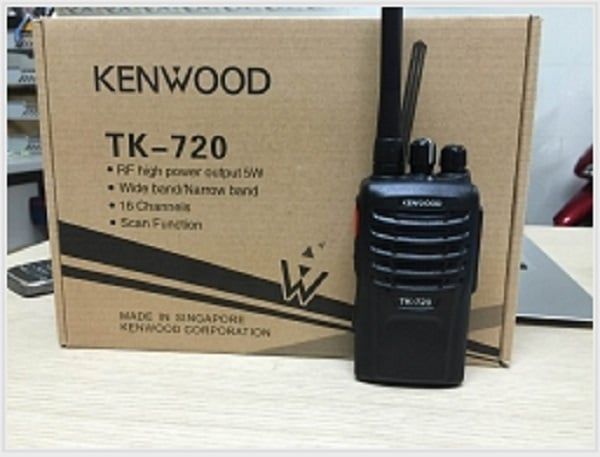 Bộ đàm model Kenwood TK 720 plus IP54