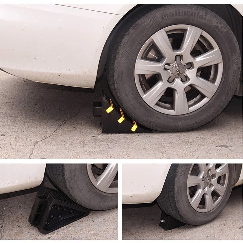 Chặn Lùi Xe Di Động Cao Su – Giải Pháp An Toàn Cho Bãi Đỗ Xe, Gara