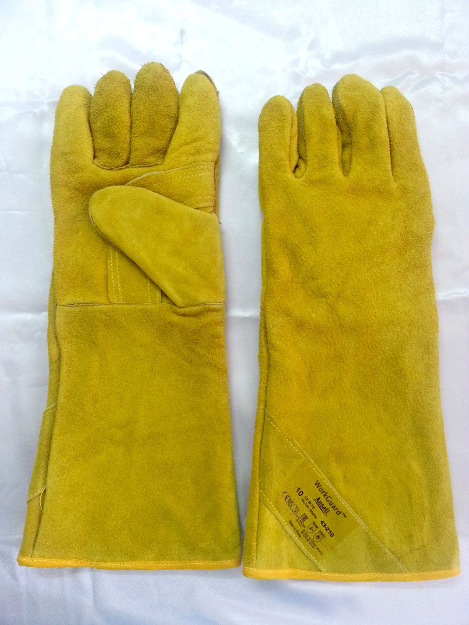 Găng Tay Hàn Da Bò Ansell 43-216 Siêu Bền