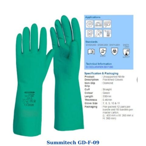 Găng Tay Chống Hóa Chất Summitech GD-F-09
