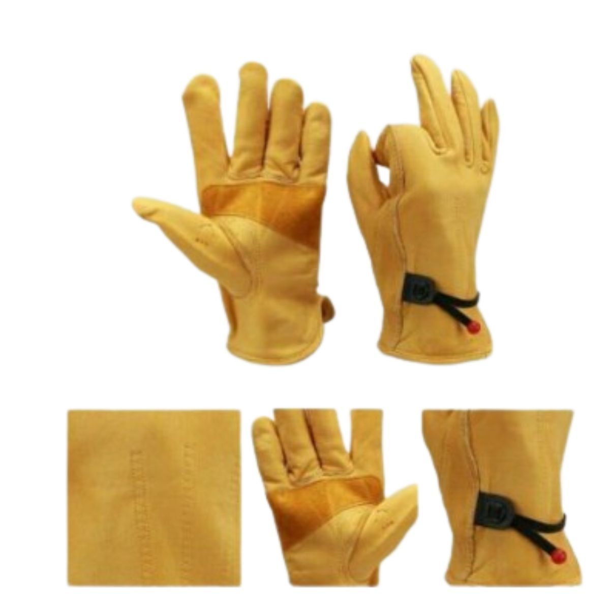 Găng Tay Tig Vàng Chịu Nhiệt Ngắn Cổ Chất Lượng Siêu Bền