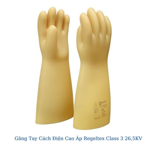 Găng Tay Cách Điện Cao Áp Regeltex Class 3 26,5KV