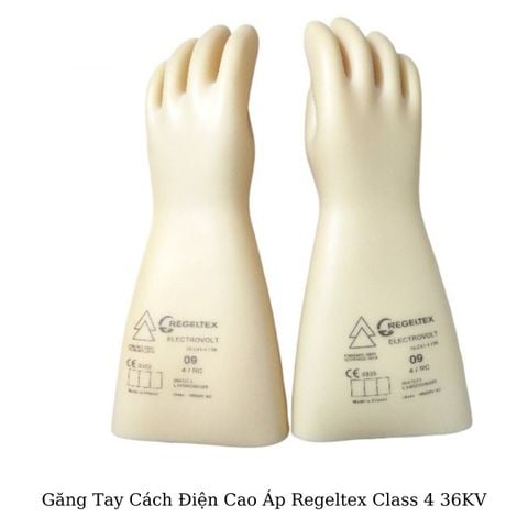 Găng Tay Cách Điện Cao Áp Regeltex Class 4 36KV