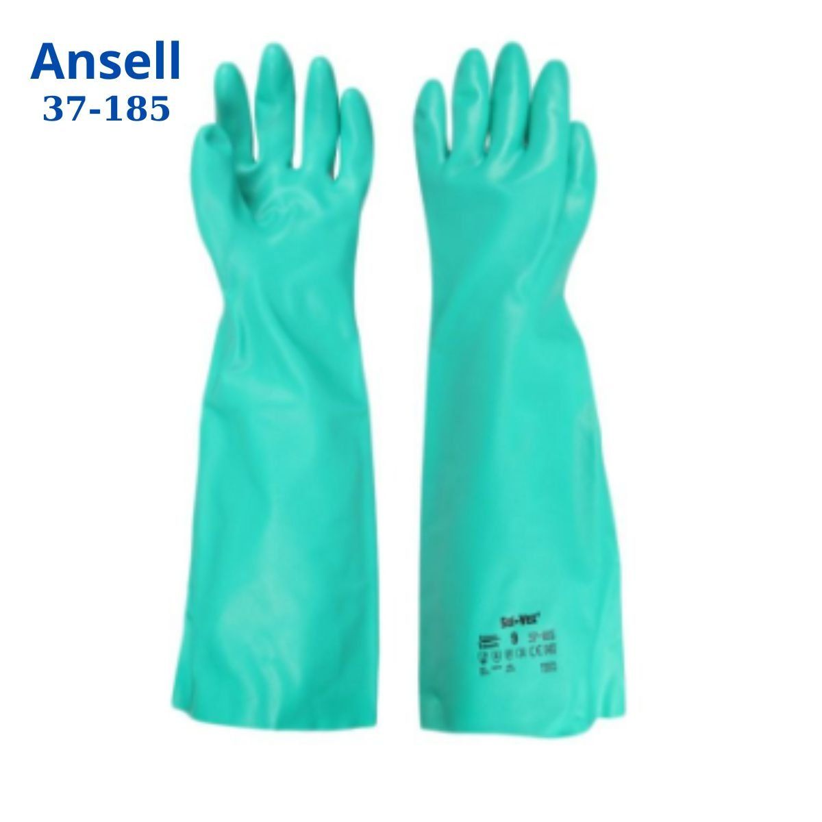 Găng Tay Cao Su Nitrile Chống Hóa Chất Ansell 37-185 Giá Rẻ