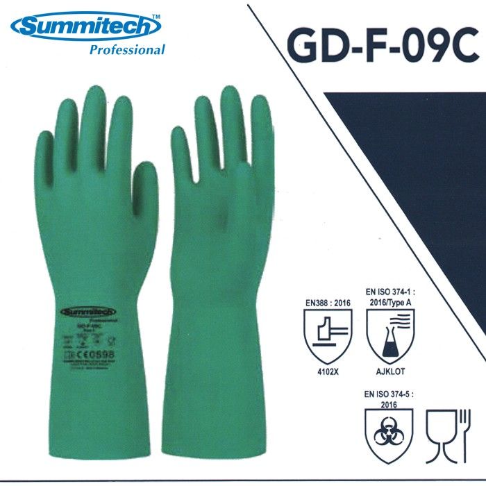 Găng Tay Chống Hóa Chất Summitech GD-F-09 Siêu Bền