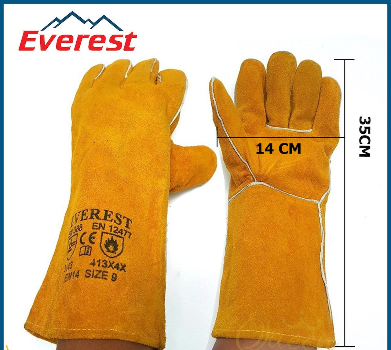 Găng Tay Hàn Sắt Everest EW14 - Bảo Hộ Lao Động Vĩnh Xuyên