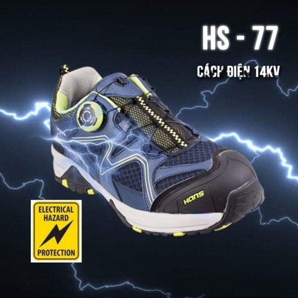 Giày bảo hộ cách điện Hans 77 chính hãng