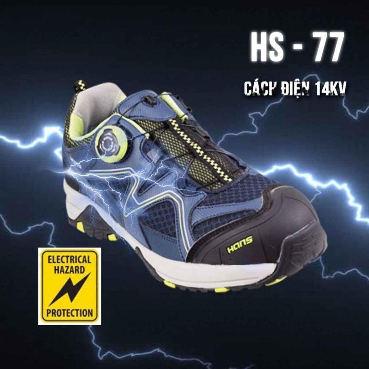 Giày bảo hộ Hans 77 Hàn Quốc thể thao cách điện