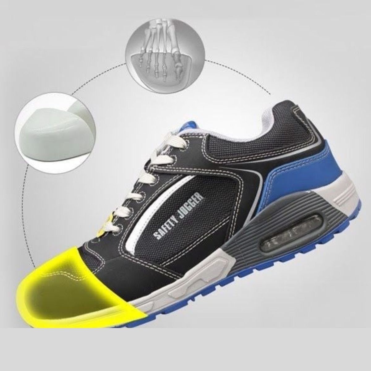 Giày bảo hộ Jogger Raptor S1P SRC chính hãng bảo hành 6 tháng
