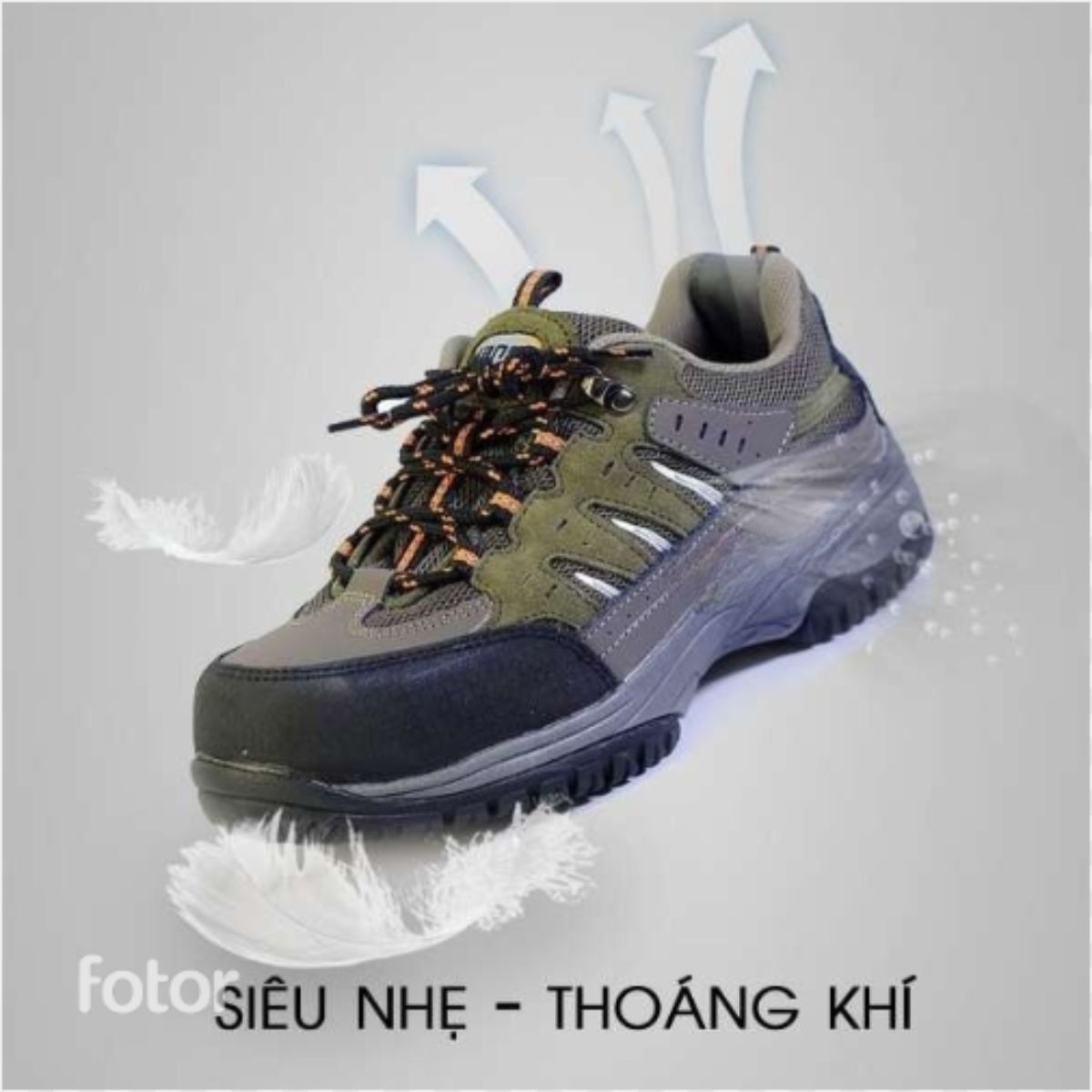 Giày bảo hộ siêu nhẹ Hans HS-16-1 Louis chính hãng tại Hải Phòng