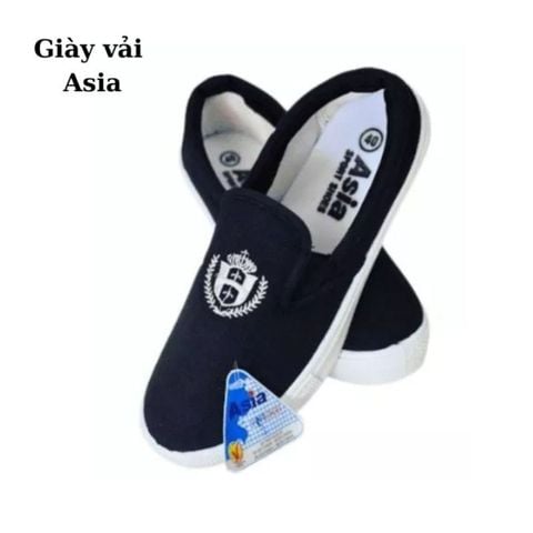 giày vải asia thoáng khí đế mềm