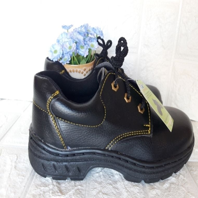 Giày Bảo Hộ Lao Động Da Váng Thấp Cổ Thành Phát Chính Hãng