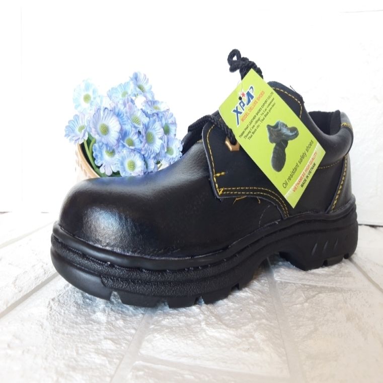 Giày Bảo Hộ Lao Động Da Váng Thấp Cổ Thành Phát Chính Hãng